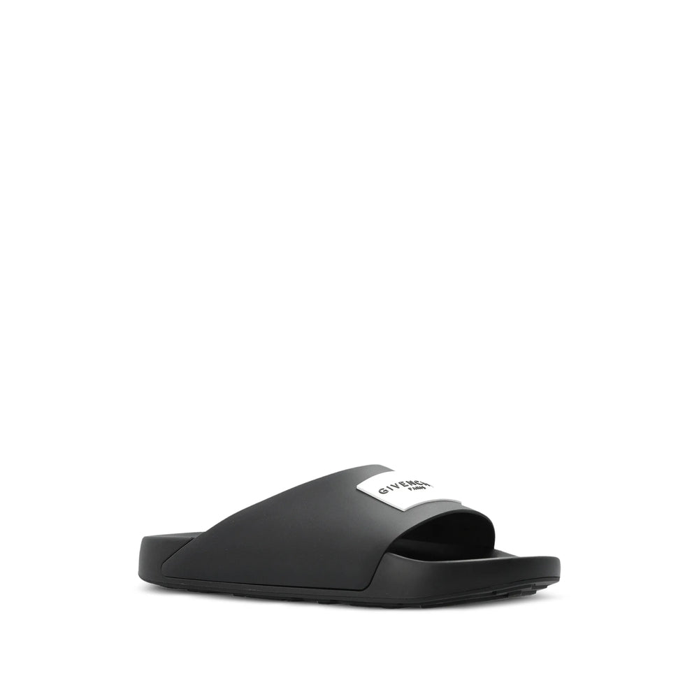 Givenchy Black Flip-Flops & Slides Women GIVENCHY