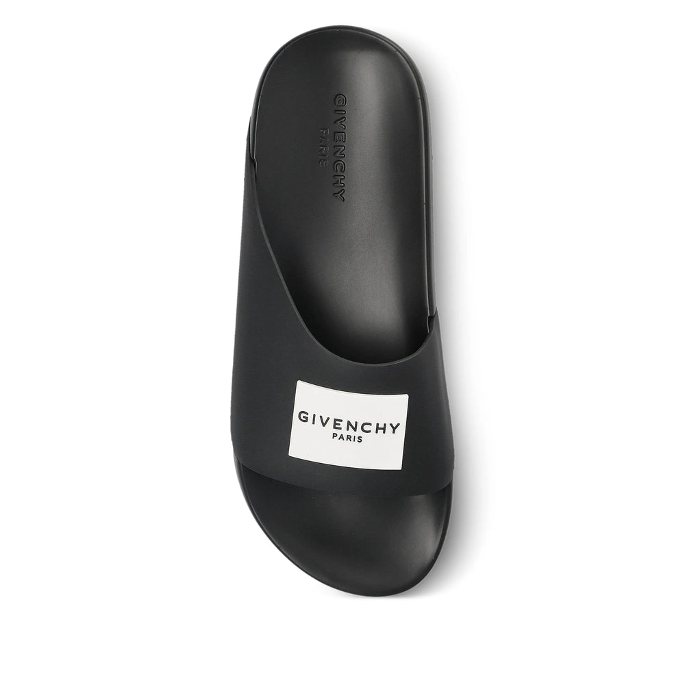 Givenchy Black Flip-Flops & Slides Women GIVENCHY