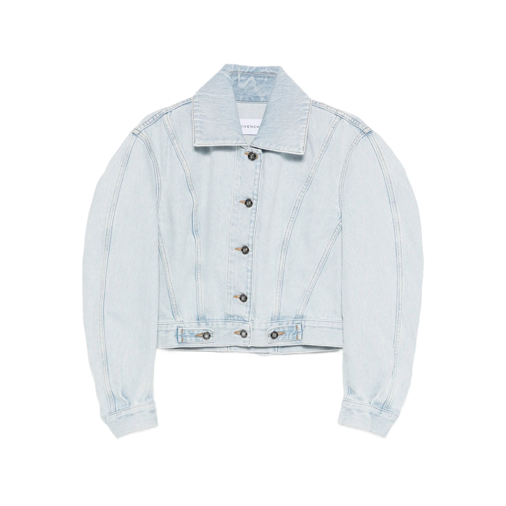 Givenchy Blue Jackets - Denim Jackets Women GIVENCHY
