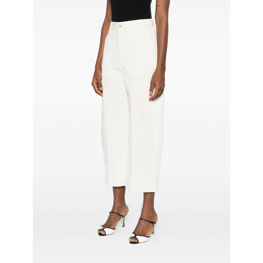 Givenchy Neutrals Trousers - Straight Trousers Women GIVENCHY