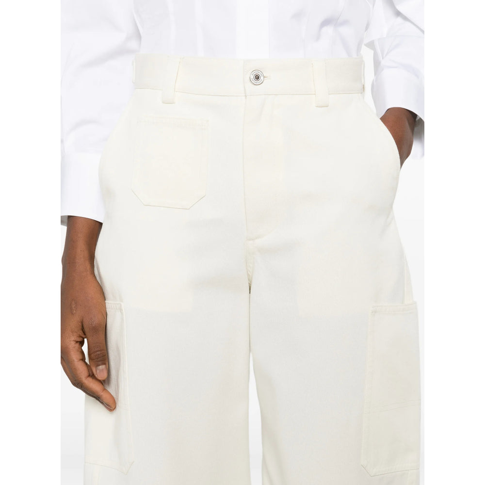 Givenchy Neutrals Trousers - Straight Trousers Women GIVENCHY