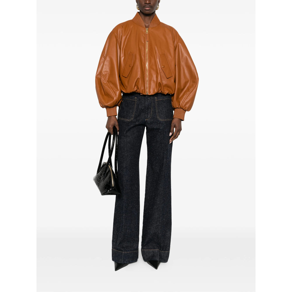 Givenchy Brown Jackets - Bomber Jackets Women GIVENCHY