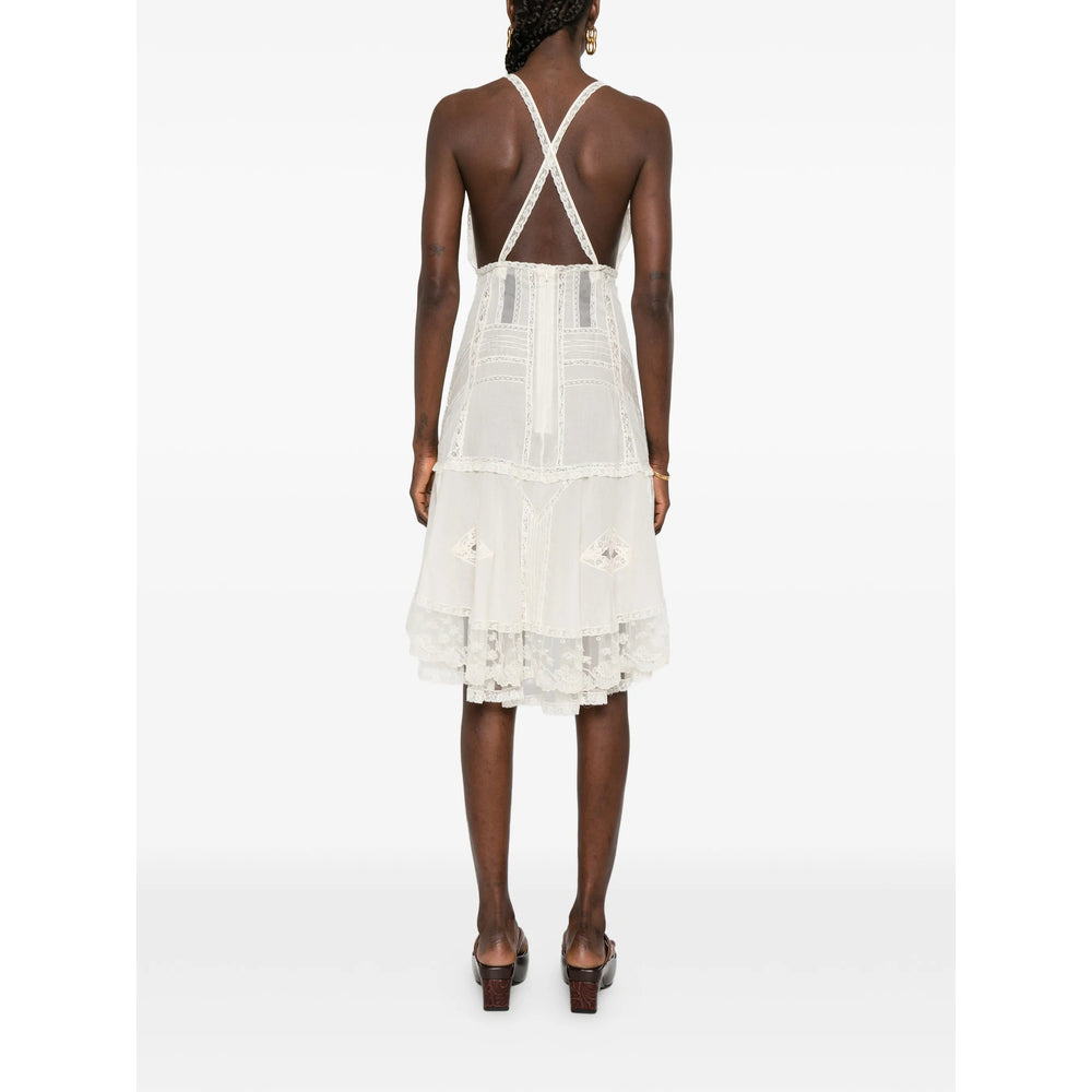 Ermanno Scervino Neutrals Dresses - Day Dresses Women ERMANO SCERVINO