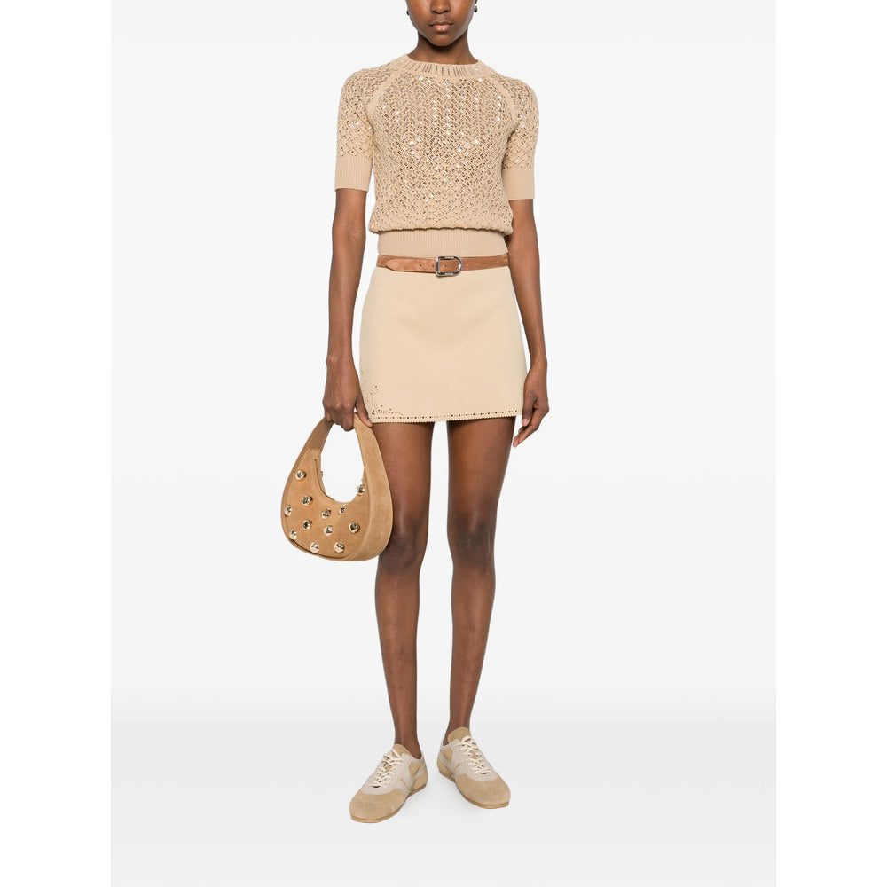Ermanno Scervino Neutrals Knitwear - Jumpers Women ERMANO SCERVINO