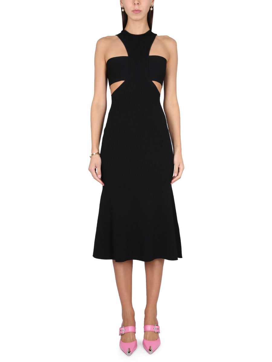Alexander Mcqueen Women Dress With Harness ALEXANDER MCQUEEN
