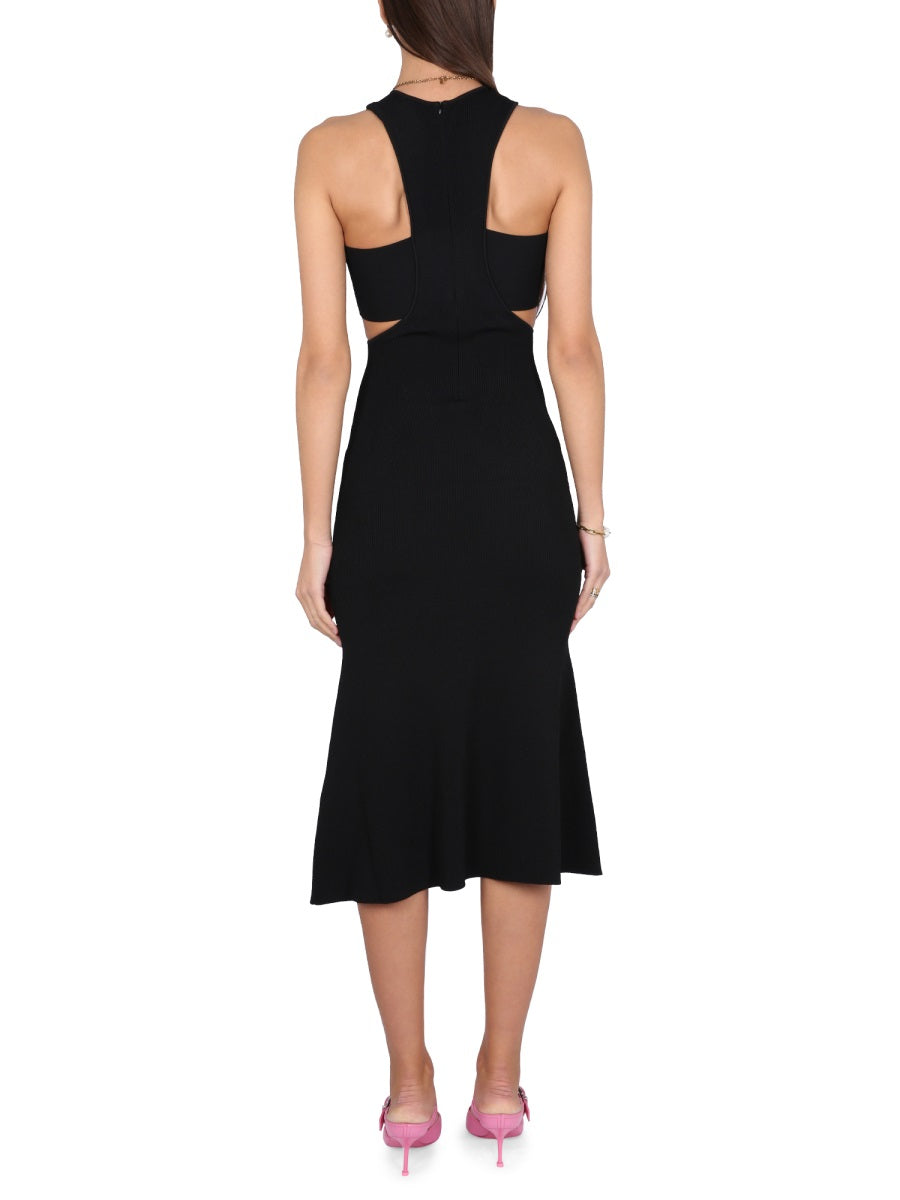 Alexander Mcqueen Women Dress With Harness ALEXANDER MCQUEEN