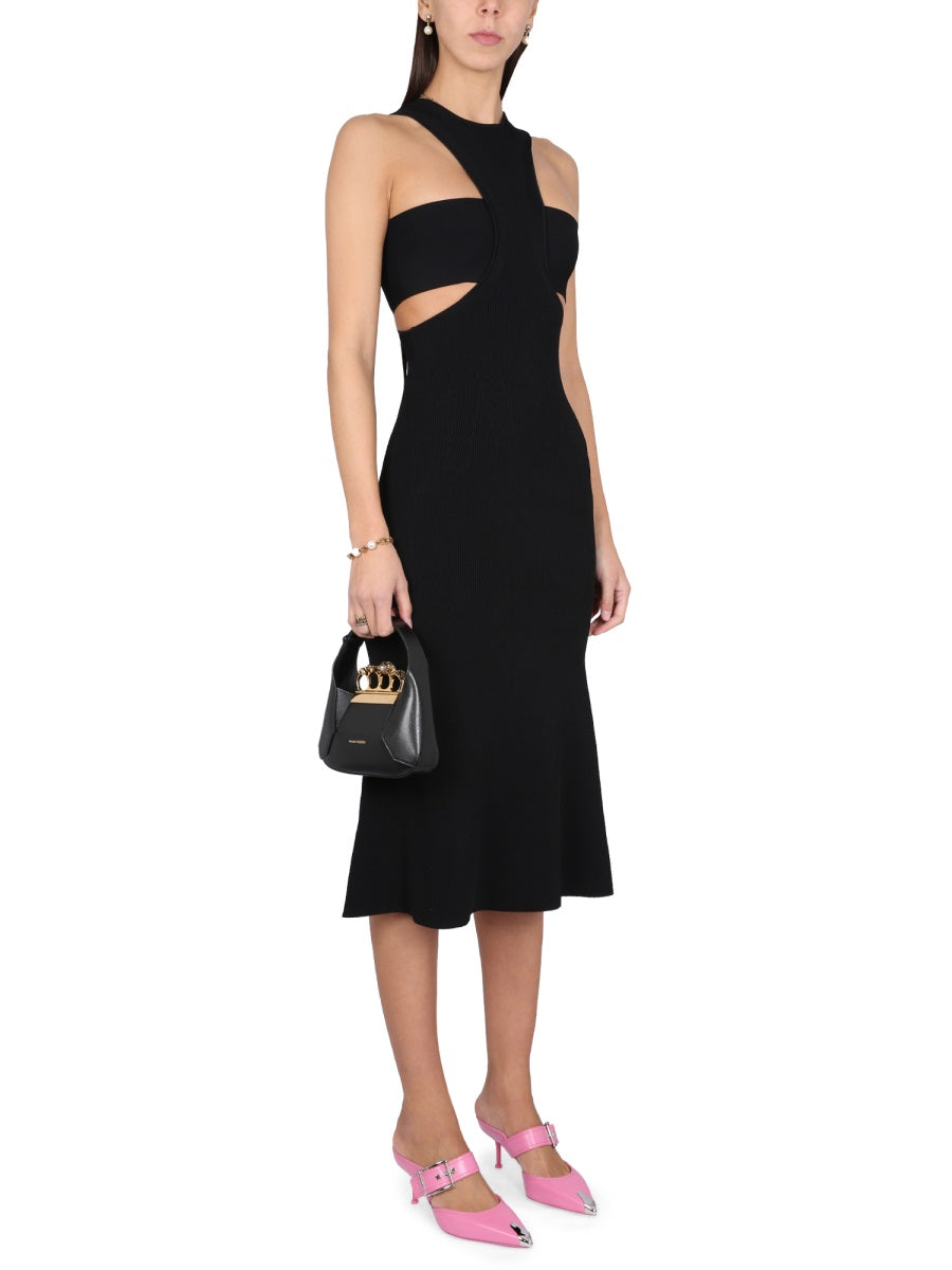 Alexander Mcqueen Women Dress With Harness ALEXANDER MCQUEEN
