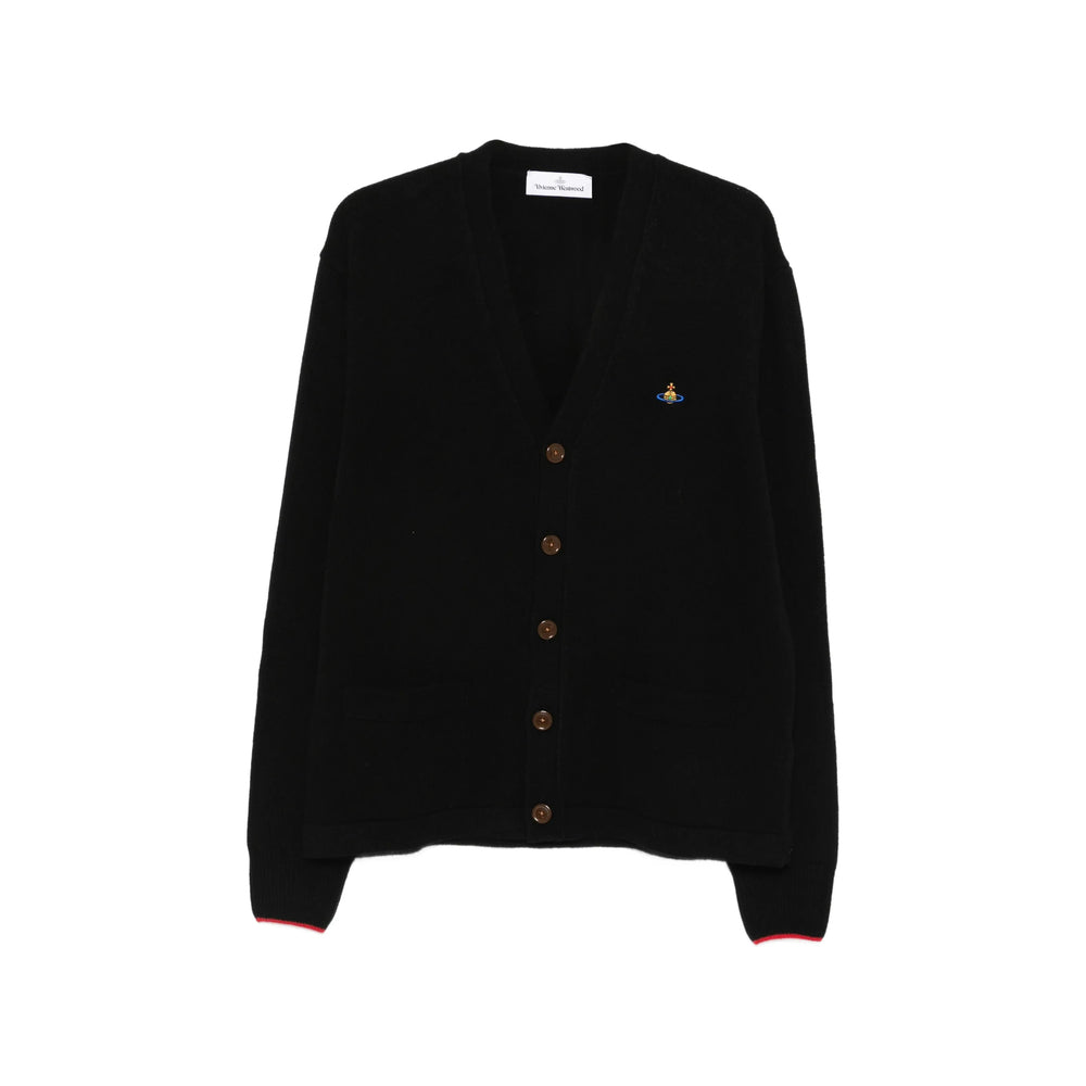 Vivienne Westwood Black Sweaters & Knitwear - Cardigans Men VIVIENNE WESTWOOD