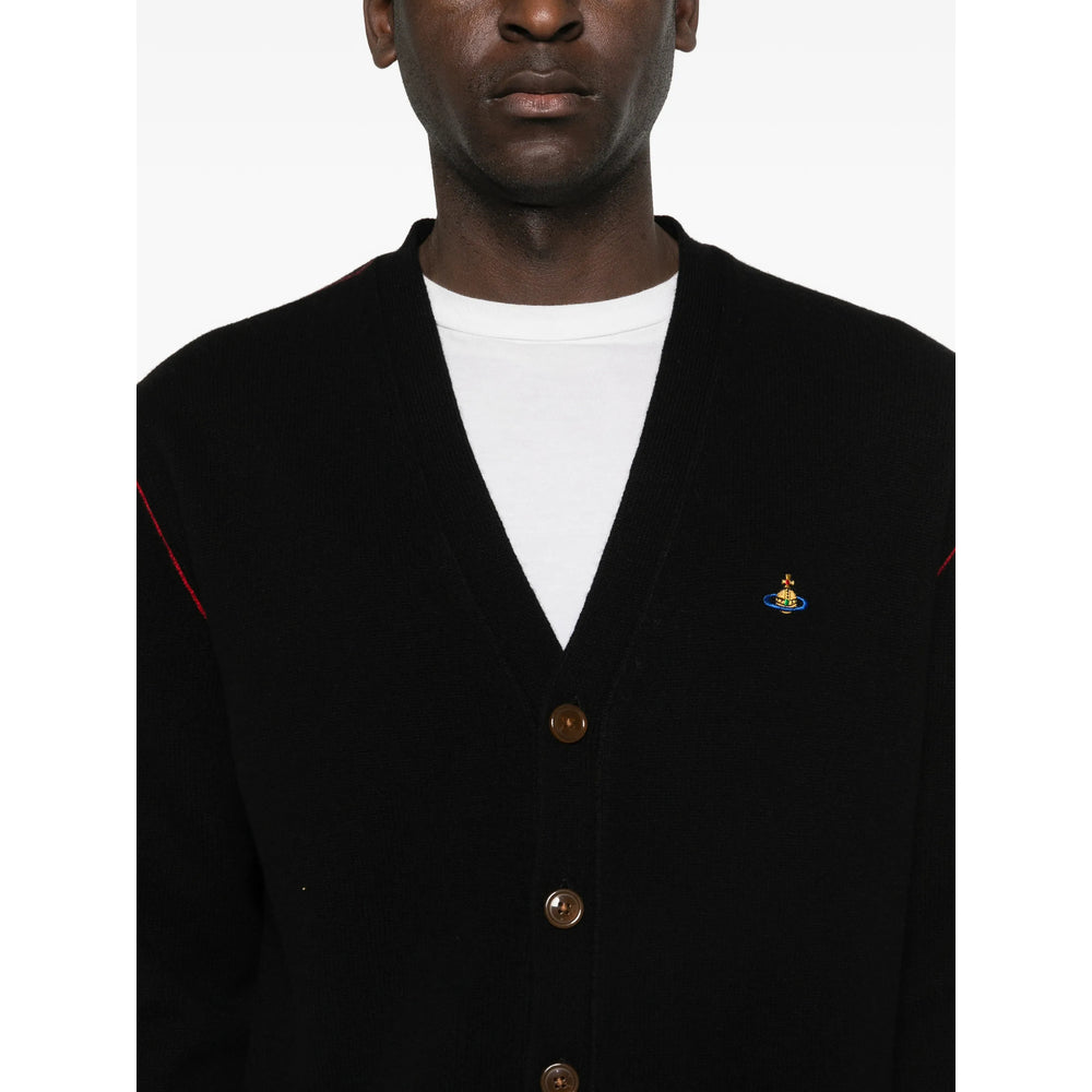 Vivienne Westwood Black Sweaters & Knitwear - Cardigans Men VIVIENNE WESTWOOD