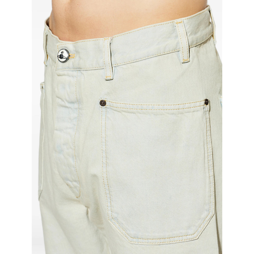 Vivienne Westwood Neutrals Denim - Regular & Straight-Leg Jeans Men VIVIENNE WESTWOOD