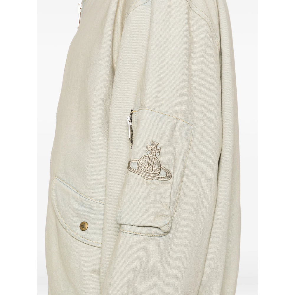 Vivienne Westwood Blue Jackets - Denim Jackets Men VIVIENNE WESTWOOD