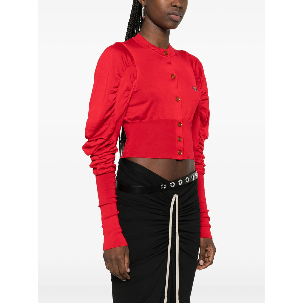 Vivienne Westwood Red Knitwear - Cardigans Women VIVIENNE WESTWOOD