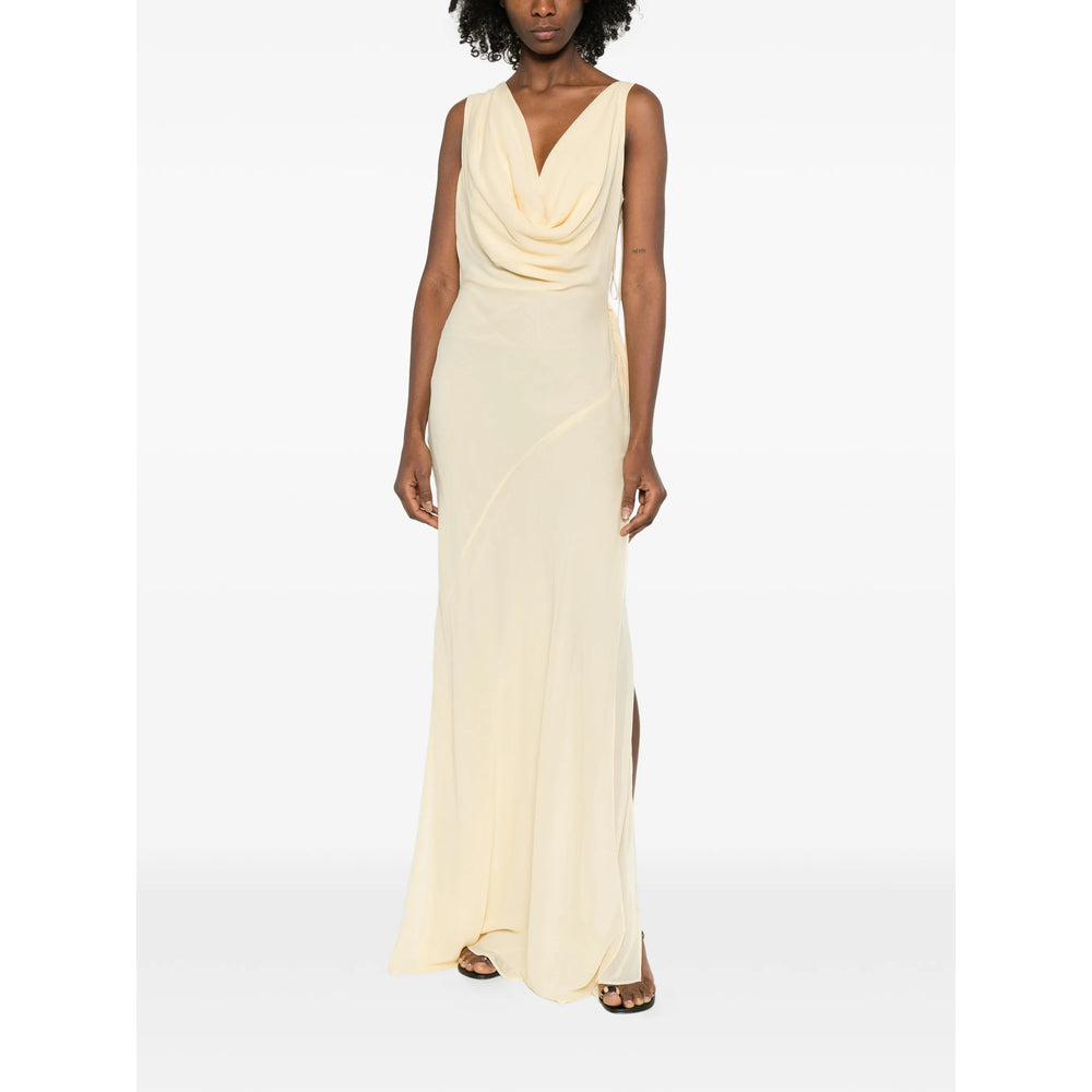 The Andamane Yellow Dresses - Evening Dresses Women THE ANDAMANE