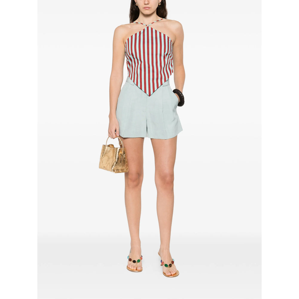 Blazé Milano Blue Shorts - Short Shorts Women BLAZE MILANO