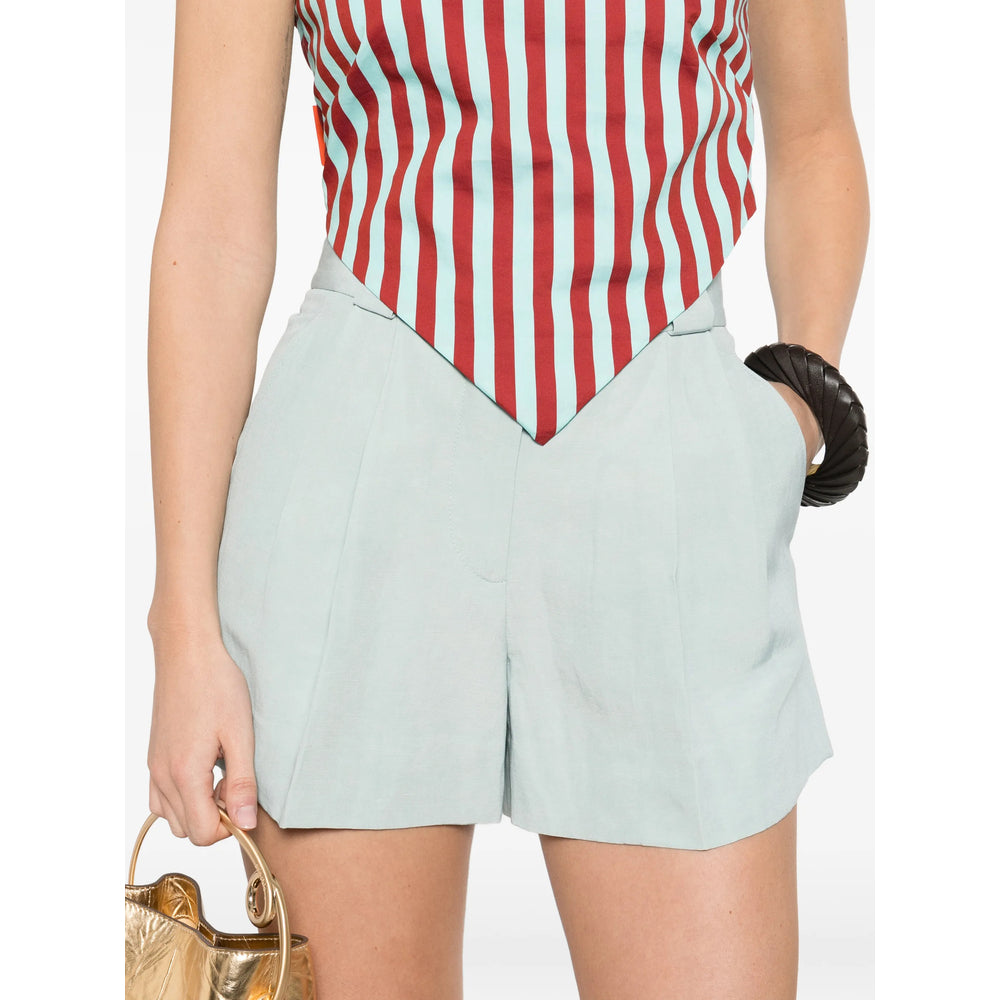 Blazé Milano Blue Shorts - Short Shorts Women BLAZE MILANO