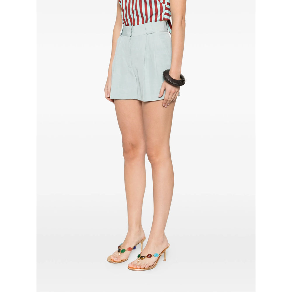 Blazé Milano Blue Shorts - Short Shorts Women BLAZE MILANO