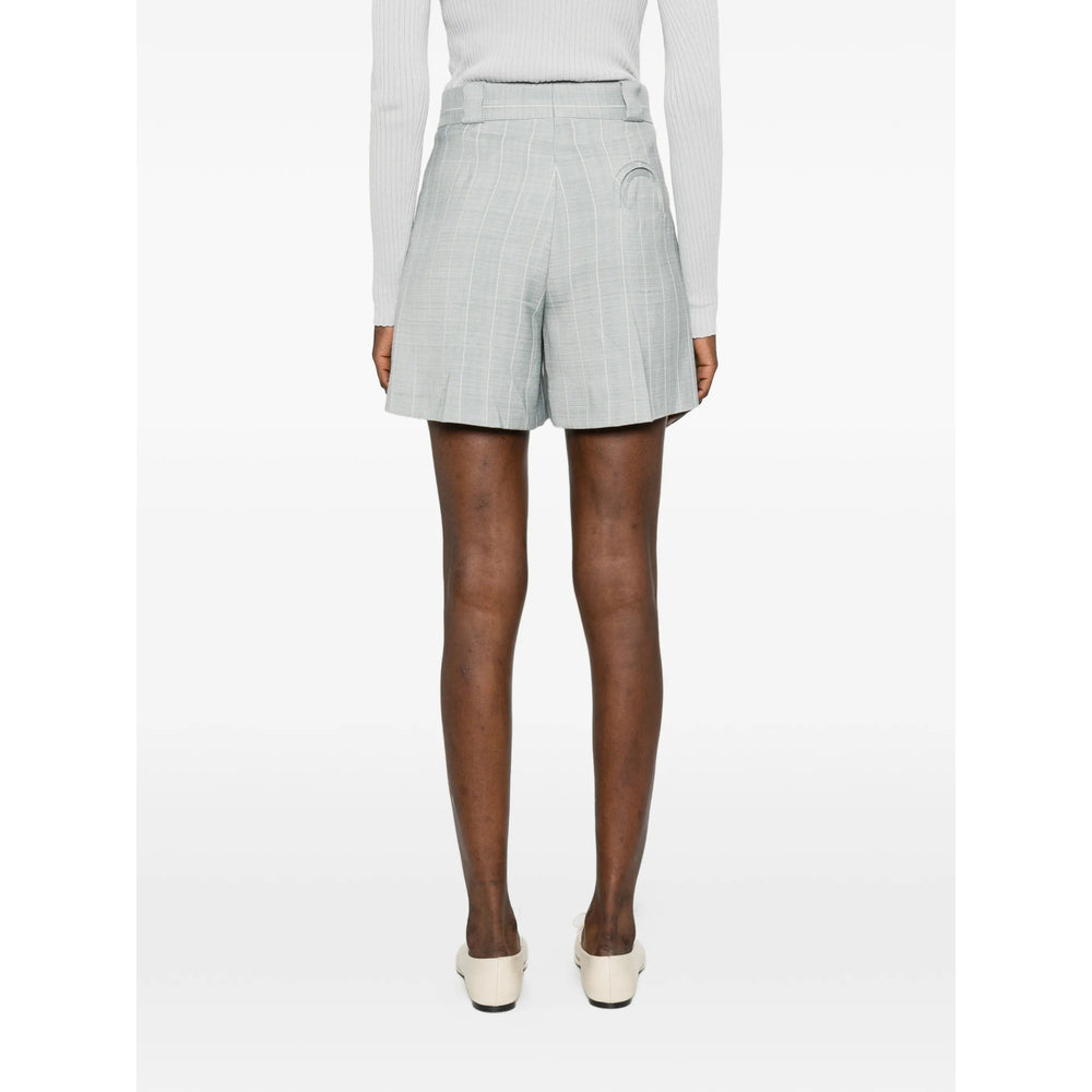 Blazé Milano Blue Shorts - Tailored Shorts Women BLAZE MILANO
