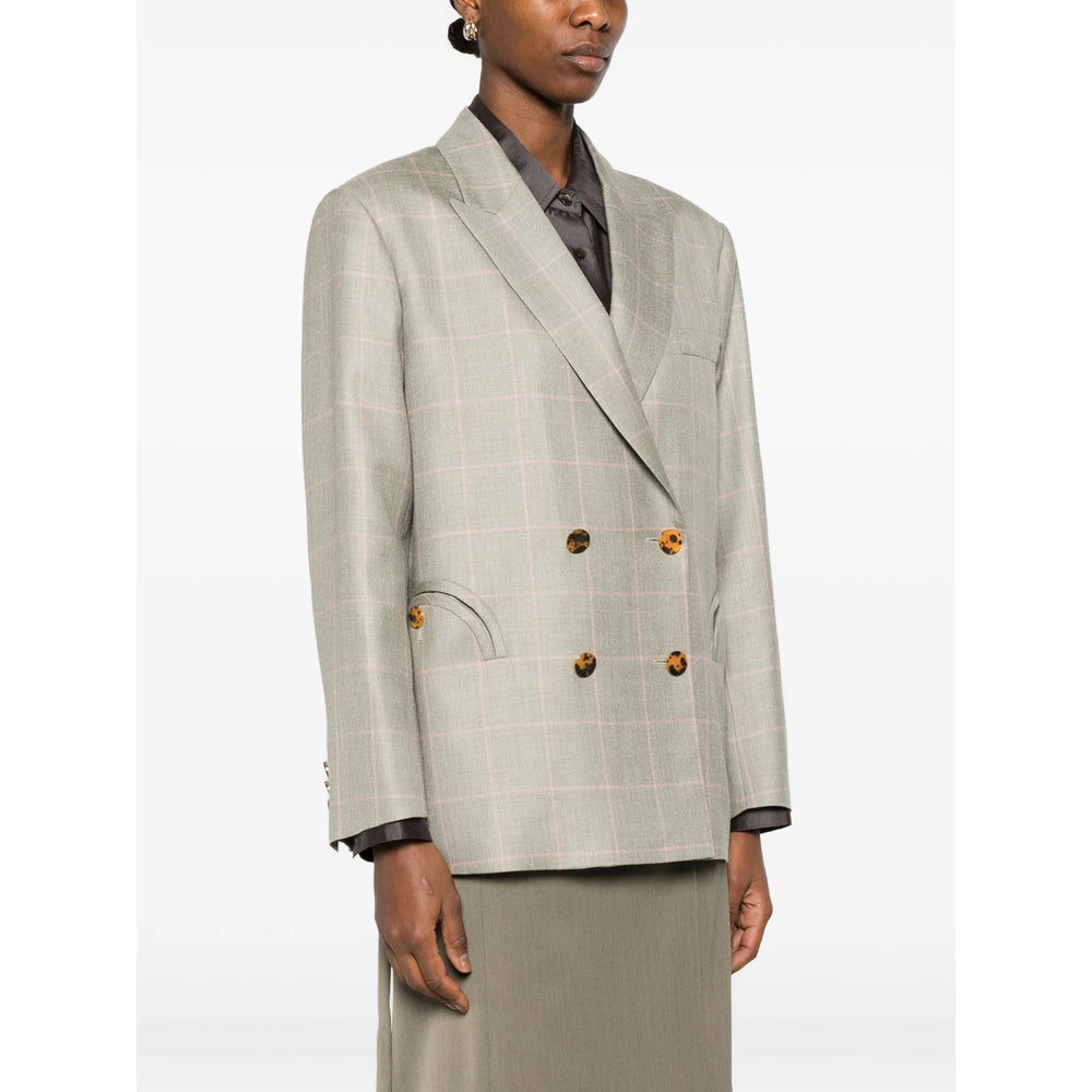 Blazé Milano Grey Jackets - Fitted Jackets Women BLAZE MILANO