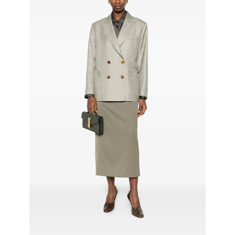 Blazé Milano Grey Jackets - Fitted Jackets Women BLAZE MILANO