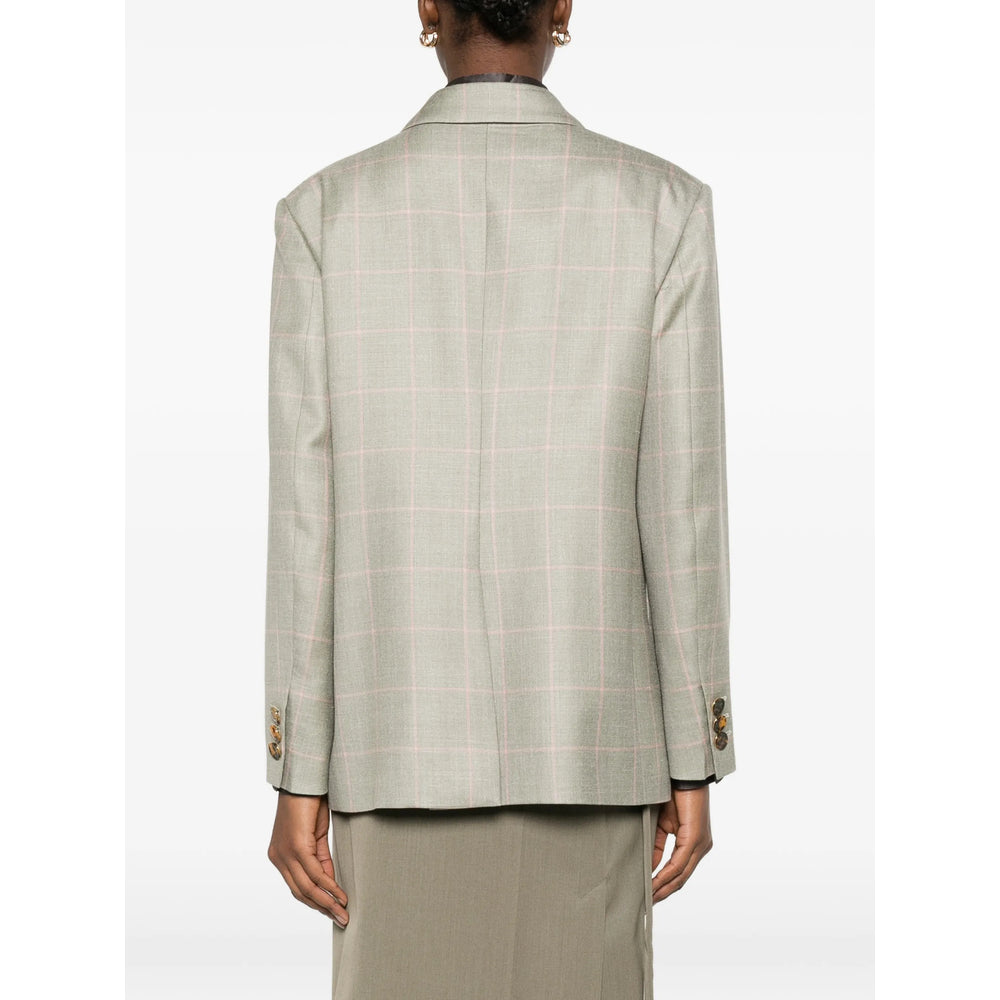 Blazé Milano Grey Jackets - Fitted Jackets Women BLAZE MILANO