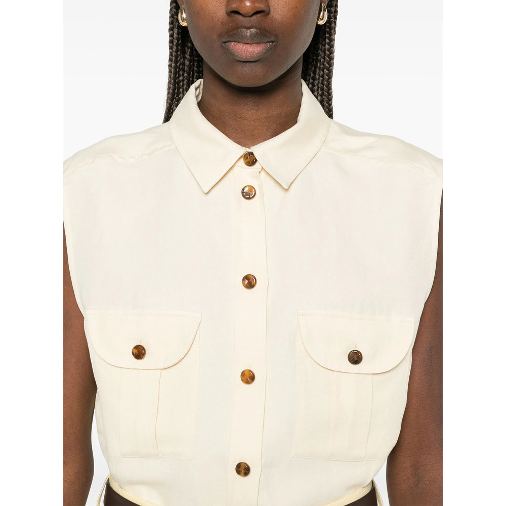 Blazé Milano Yellow Tops - Shirts Women BLAZE MILANO