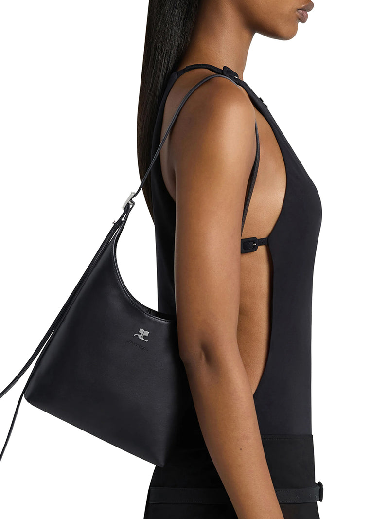 Courreges Women Small Melted Leather Tote Bag COURREGES