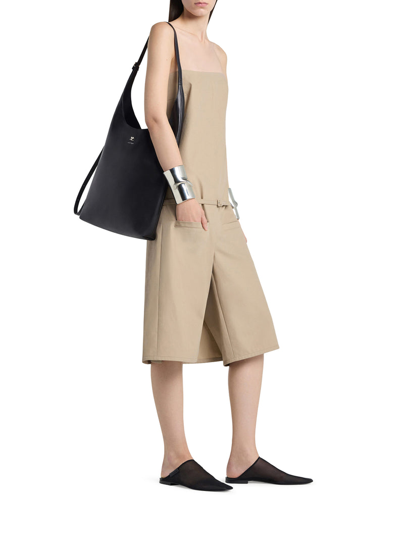 Courreges Women Large Melt Leather Tote Bag COURREGES