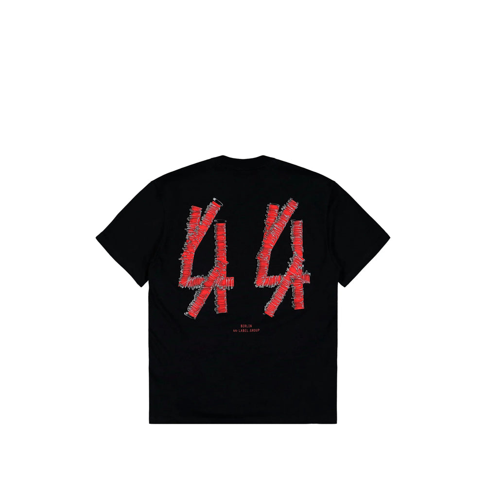 44 Label Group Black T-Shirts & Vests - T-Shirts Men 44 LABEL GROUP