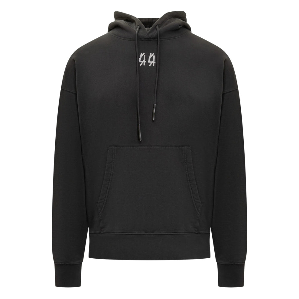 44 Label Group Black Sweaters & Knitwear - Hoodies Men 44 LABEL GROUP