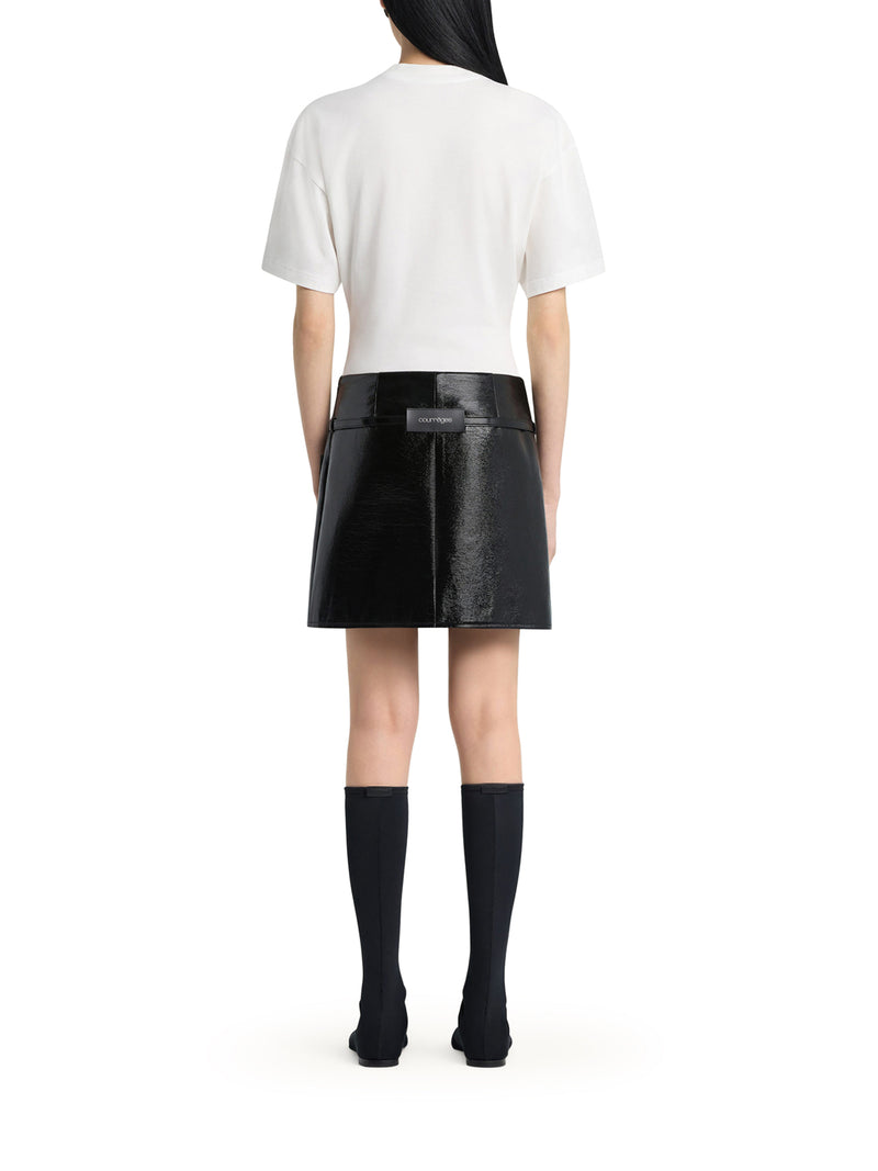 Courreges Women Cotton T-Shirt With Print COURREGES