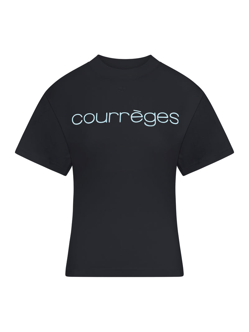 Courreges Women Cotton T-Shirt With Print COURREGES