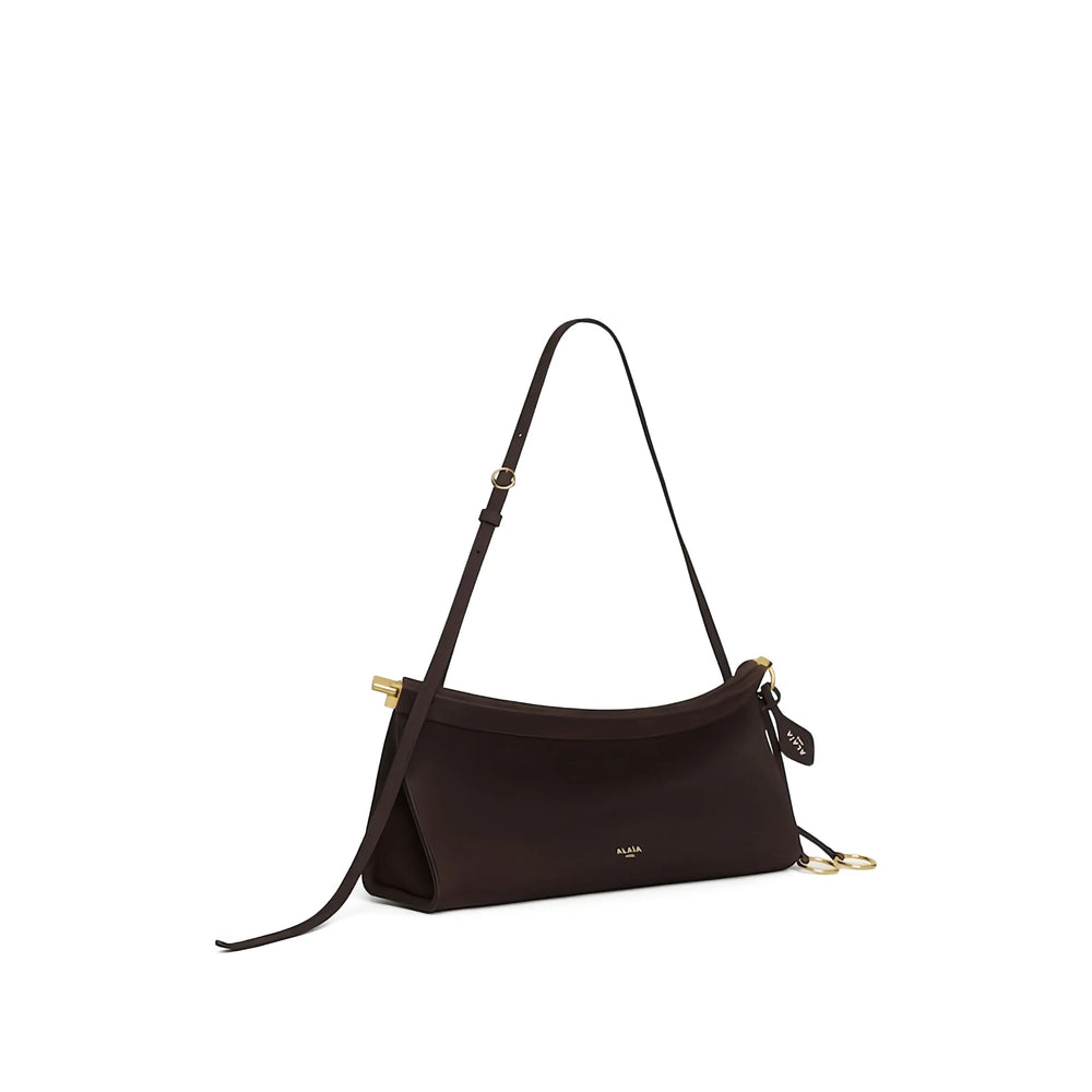 Alaïa Brown Shoulder Bags Women ALAIA