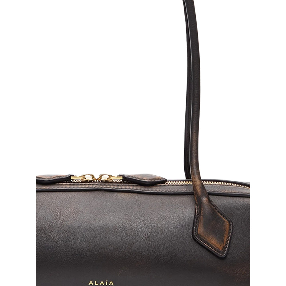 Alaïa Brown Shoulder Bags Women ALAIA