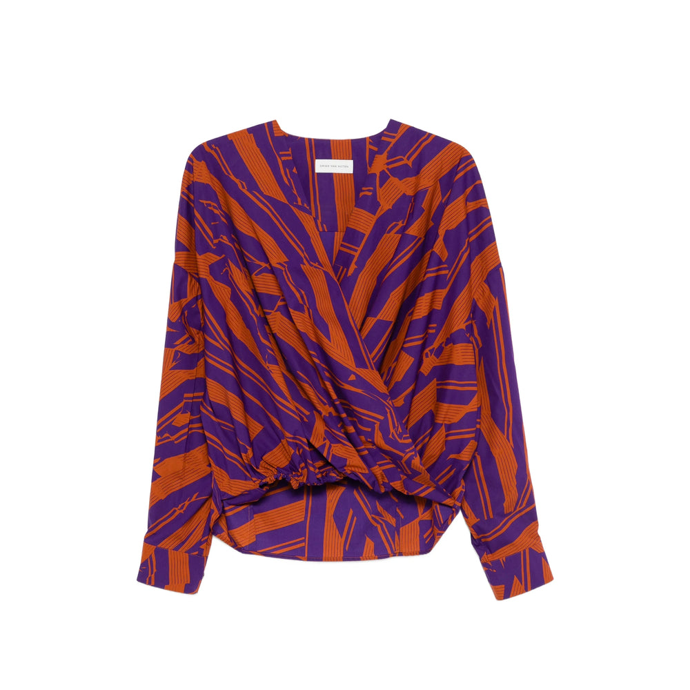 Dries Van Noten Purple Tops - Blouses Women DRIES VAN NOTEN