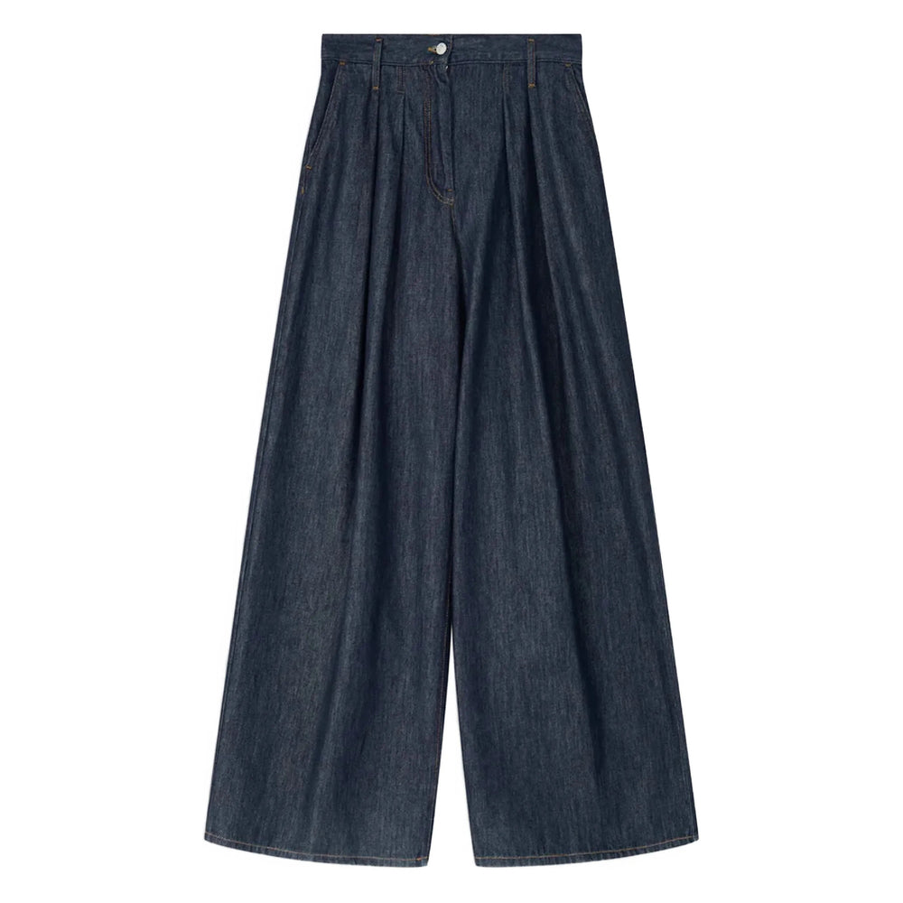 Dries Van Noten Blue Trousers - Flared Trousers Women DRIES VAN NOTEN