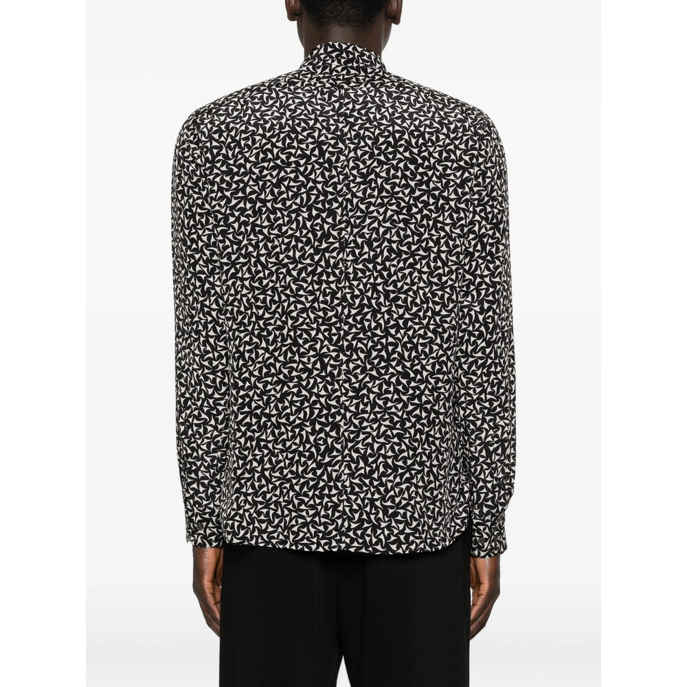Dries Van Noten Black Shirts Men
