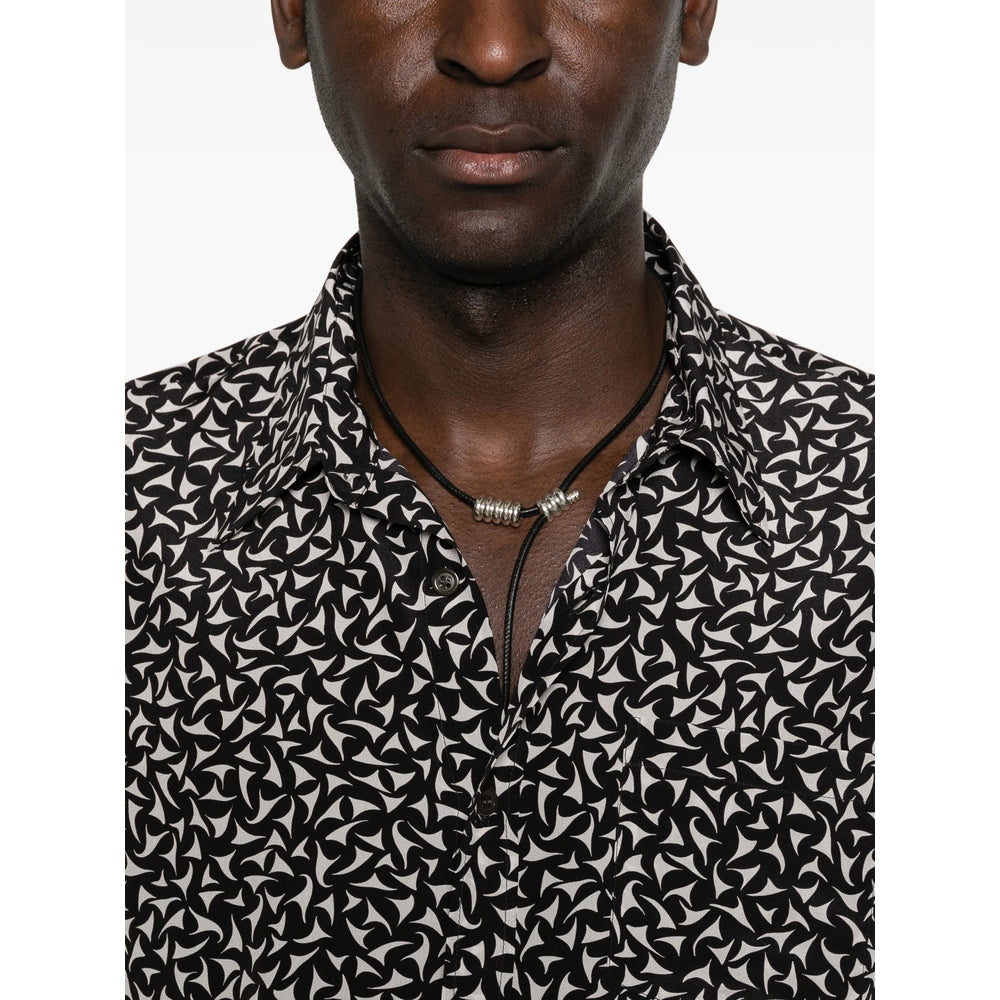 Dries Van Noten Black Shirts Men