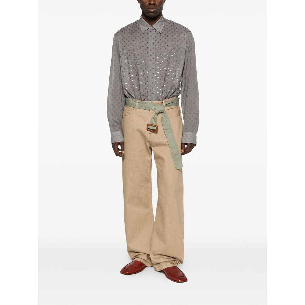 Dries Van Noten Blue Shirts Men DRIES VAN NOTEN