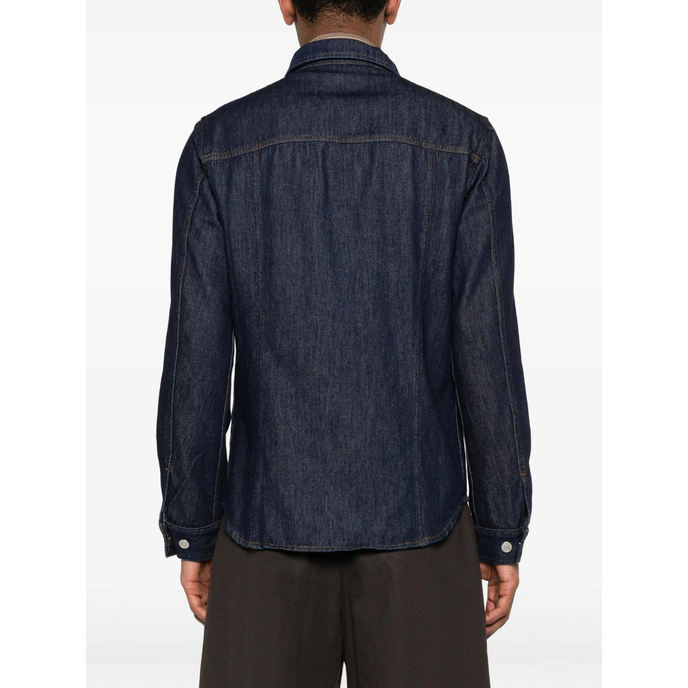 Dries Van Noten Blue Shirts Men DRIES VAN NOTEN