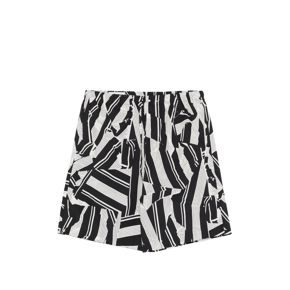 Dries Van Noten Black Shorts - Bermuda Shorts Men DRIES VAN NOTEN