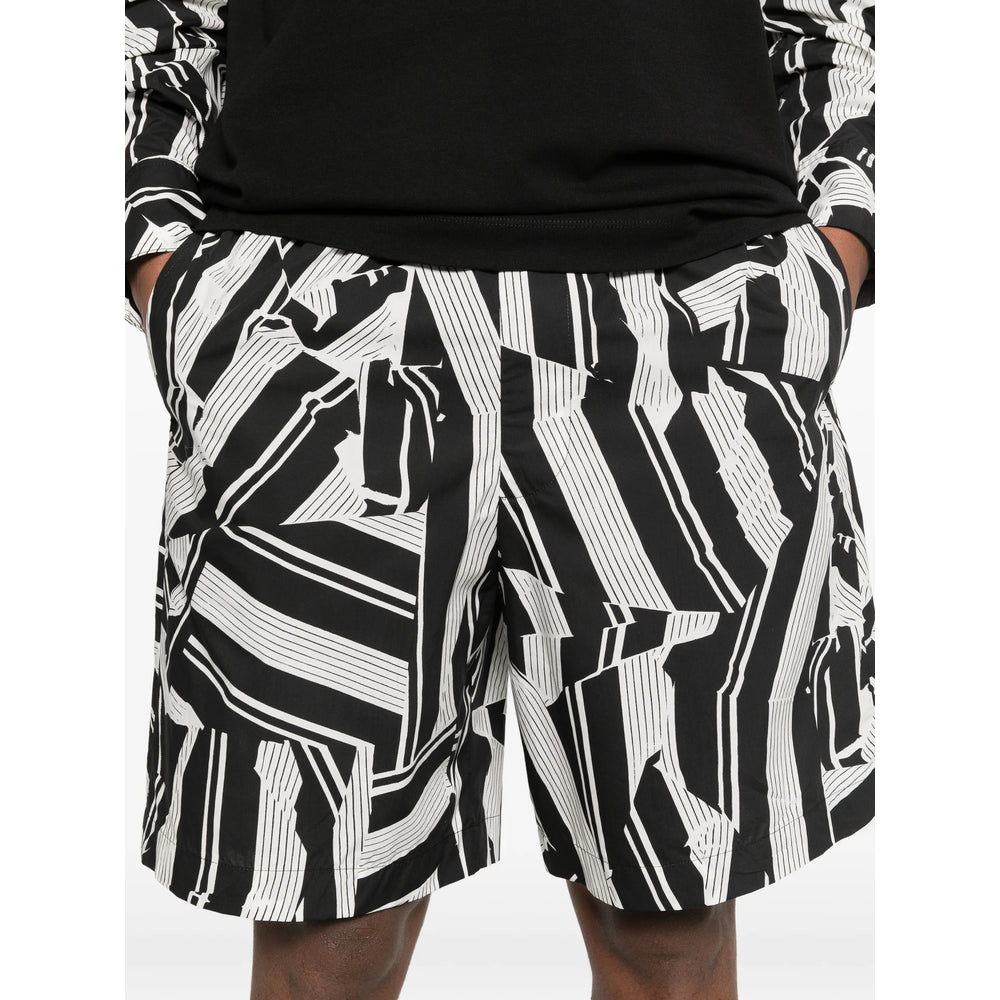 Dries Van Noten Black Shorts - Bermuda Shorts Men DRIES VAN NOTEN