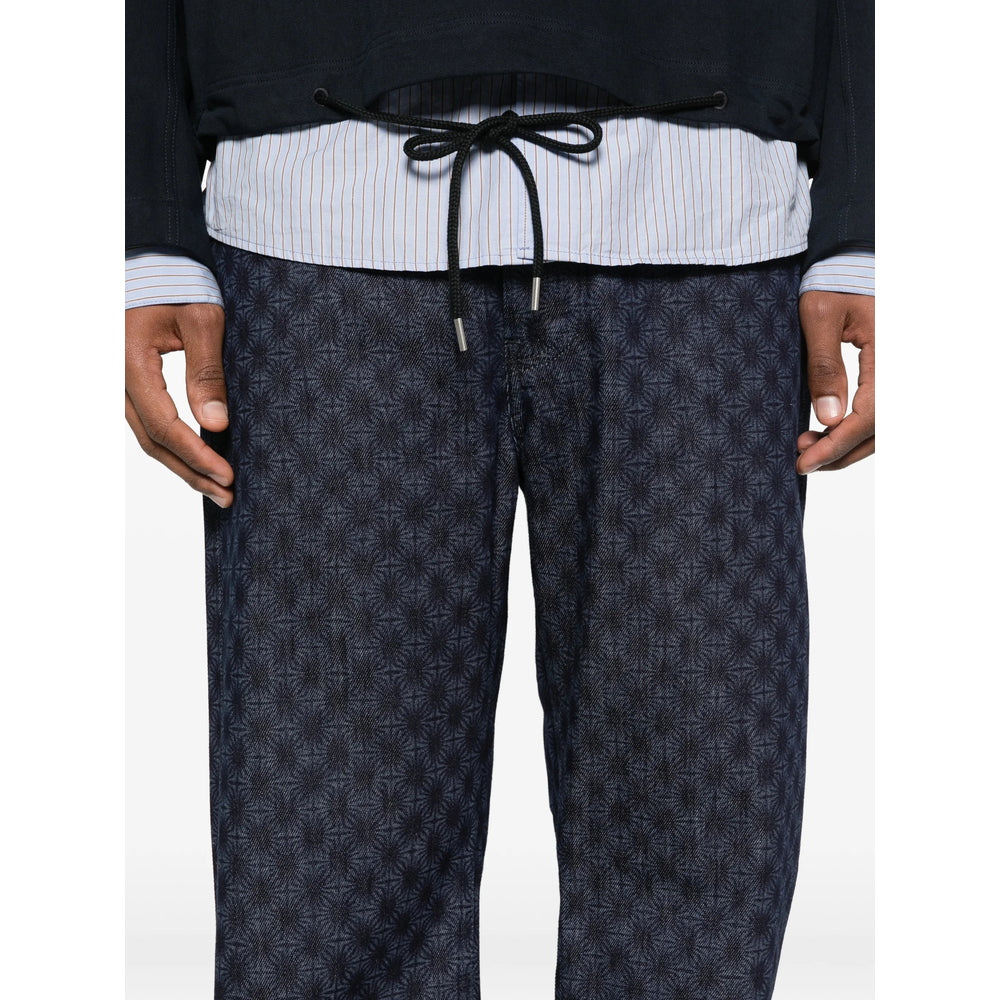Dries Van Noten Blue Denim - Regular & Straight-Leg Jeans Men DRIES VAN NOTEN