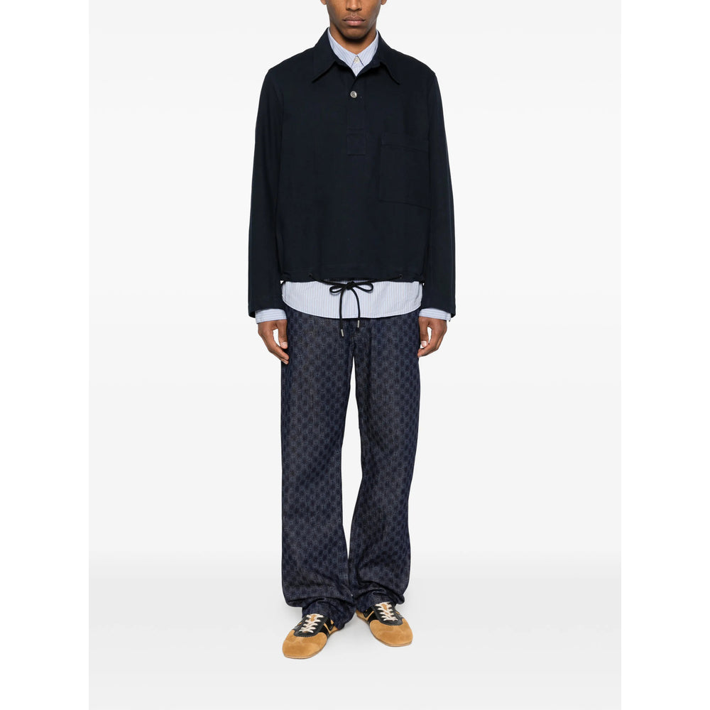 Dries Van Noten Blue Denim - Regular & Straight-Leg Jeans Men DRIES VAN NOTEN