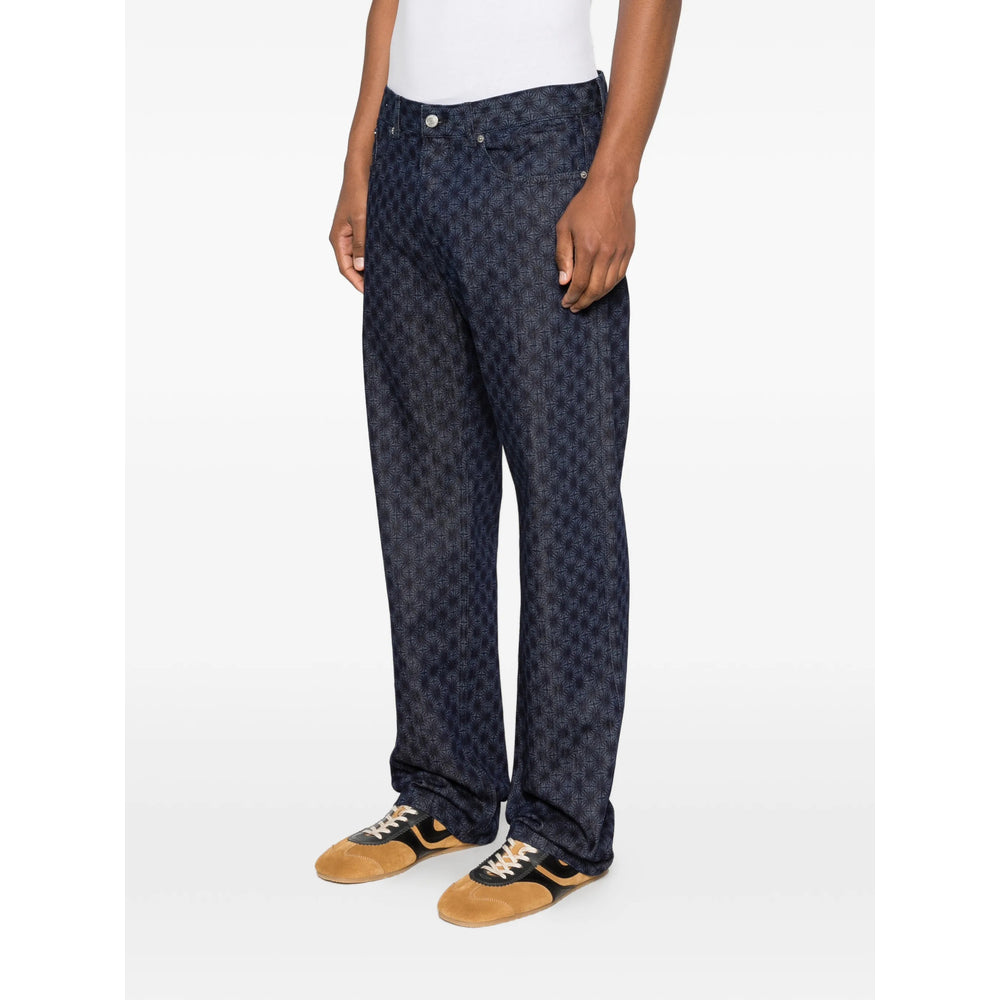 Dries Van Noten Blue Denim - Regular & Straight-Leg Jeans Men DRIES VAN NOTEN