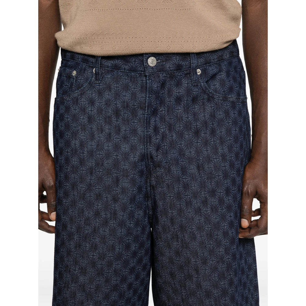 Dries Van Noten Blue Shorts - Denim Shorts Men DRIES VAN NOTEN