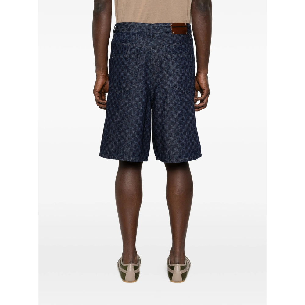 Dries Van Noten Blue Shorts - Denim Shorts Men DRIES VAN NOTEN