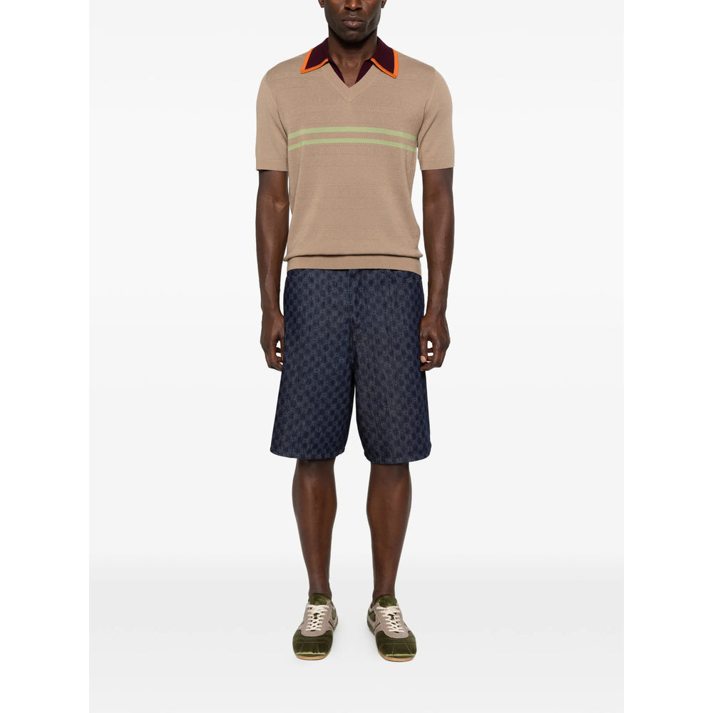 Dries Van Noten Blue Shorts - Denim Shorts Men DRIES VAN NOTEN