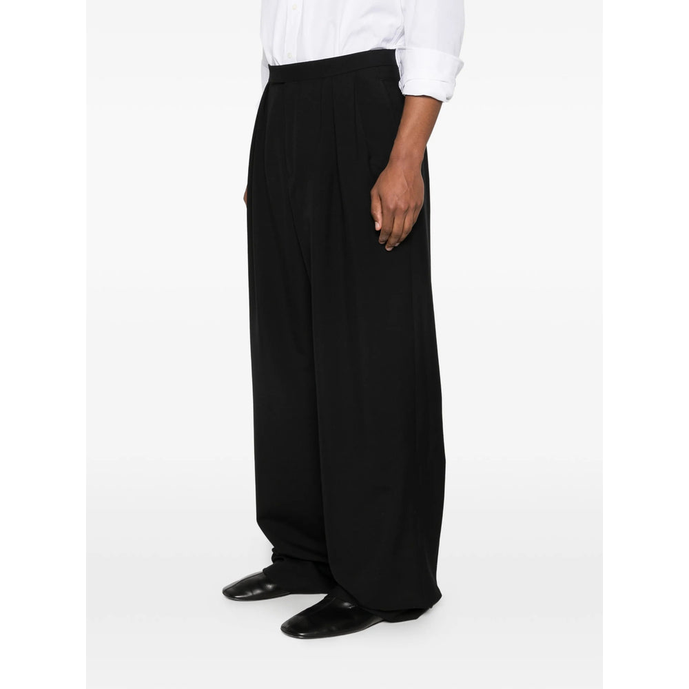 Dries Van Noten Black Trousers - Tailored Trousers Men DRIES VAN NOTEN
