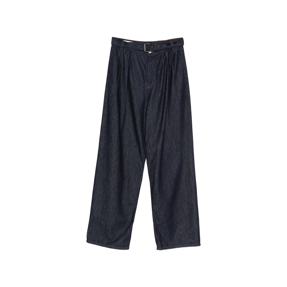 Dries Van Noten Blue Denim - Wide-Leg Jeans Men DRIES VAN NOTEN