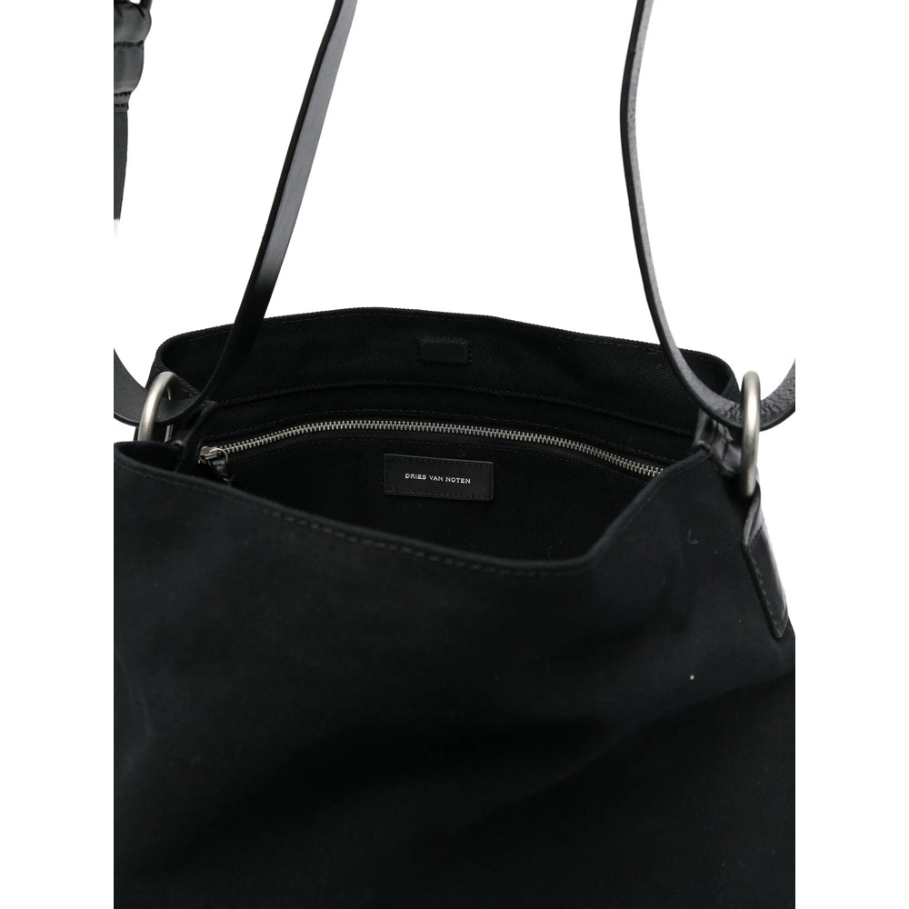 Dries Van Noten Black Tote Bags Men DRIES VAN NOTEN